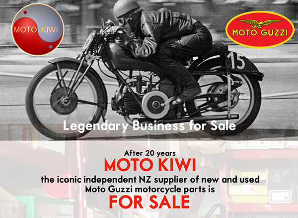 MOTO GUZZI MOTORBIKE PARTS SUPPLIER - Moto Kiwi Ltd – Business For Sale